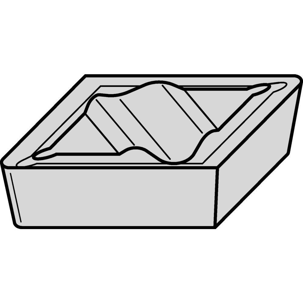Profiling Inserts; Insert Style: KCGR ; Insert Size Code: 110308 ; Insert Material: Carbide ; Width (Inch): 1/4 ; Manufacturer Grade: KCP25C ; Thickness (Inch): 1/8 MPN:7088146