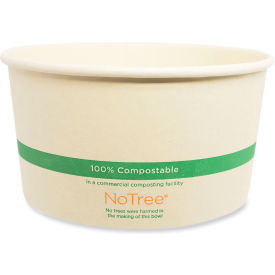 World Centric® No Tree Wide Paper Bowl 32 oz. Cap. 5-7/8