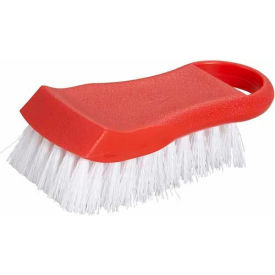 Winco CBR-RD Cutting Board Brush Red Looped Handle for Hanging CBR-RD - Pkg Qty 12