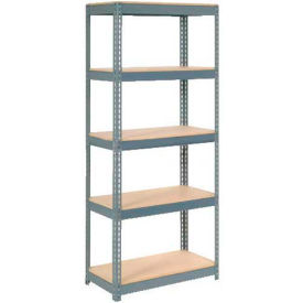 GoVets 5 Shelf Standard Duty Boltless Shelving Starter 36