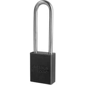 American Lock® S1107BLK Aluminum Safety Padlock 1-1/2