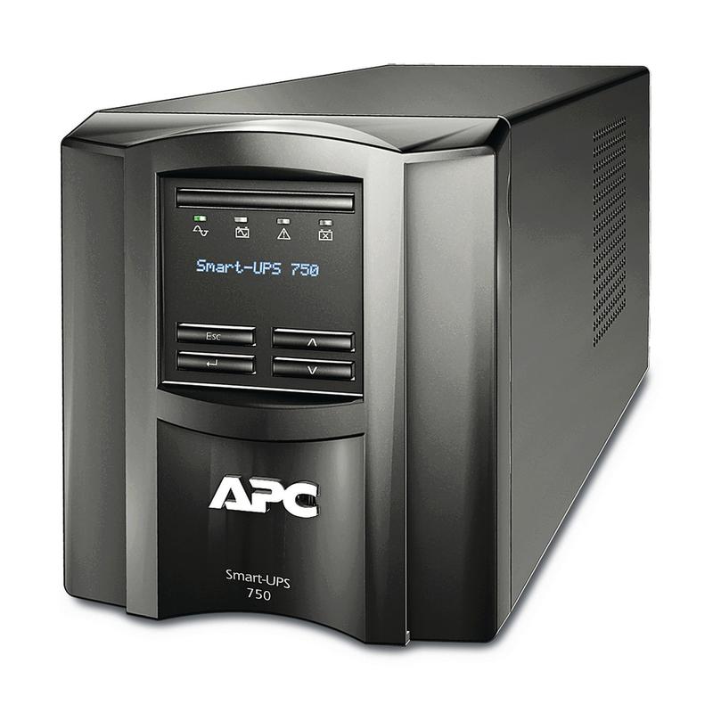 APC 6-Outlet Smart-UPS With SmartConnect, 750VA/500W, SMT750C MPN:SMT750C