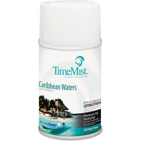 Metered Fragrance Dispenser Refill Caribbean Waters 5.3 Oz. Aerosol 12/Case - WTB335324TMCACT WTB335324TMCACT