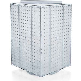 Global Approved 701414-CLR Interlocking Pegboard Countertop Display 14
