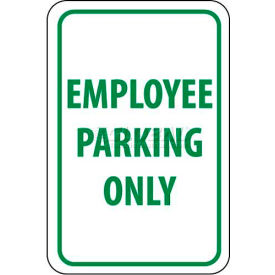 NMC TM52G Traffic Sign Employee Parking Only 18
