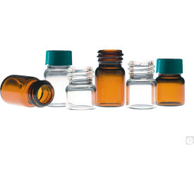 Qorpak 14.65 x 19mm 0.25 dram Clear Compound Vial w/13-425 Neck Finish Vial Only 144PK GLA-07794