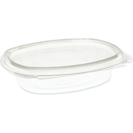 Pactiv Evergreen EarthChoice Recycled PET Hinged Container 8 oz 4.92x5.87x1.32 Clear 200/CT 0CA910080000