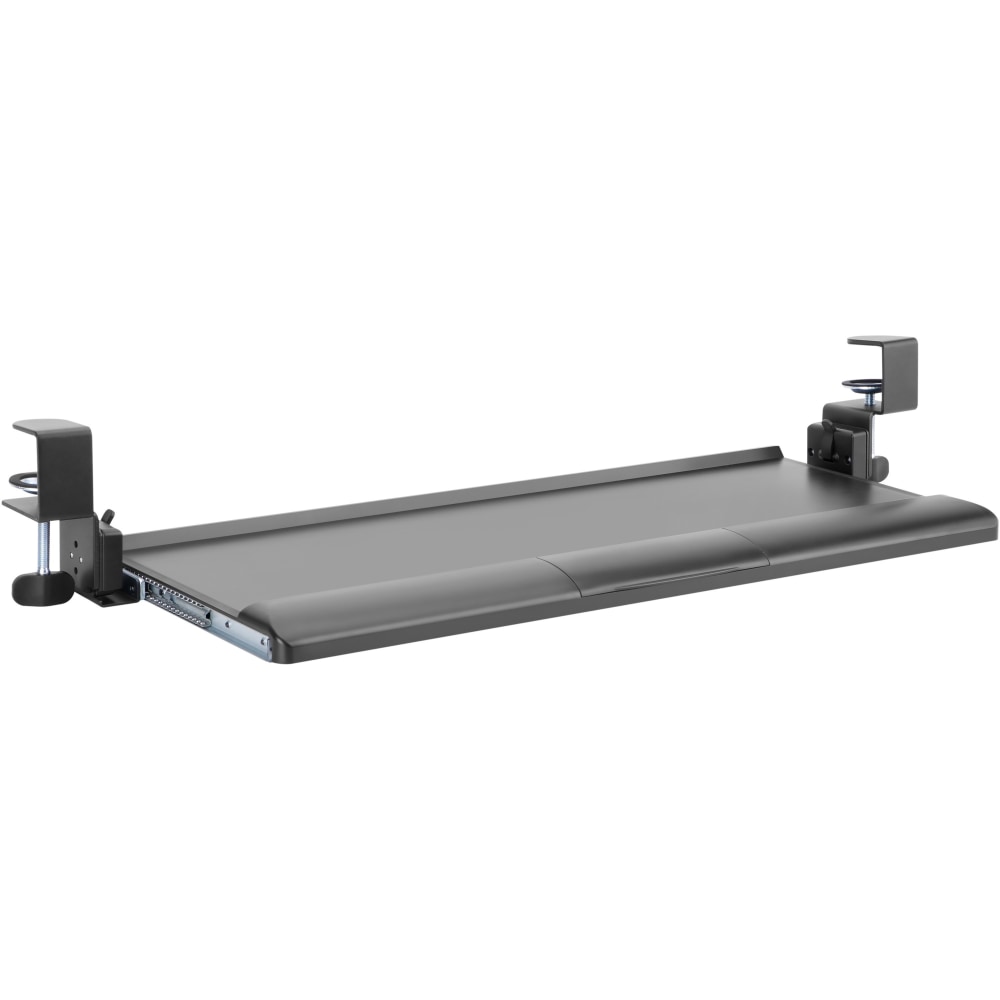 Kantek Clamp Mount for Keyboard - Black - Metal - 1 Each MPN:KT175