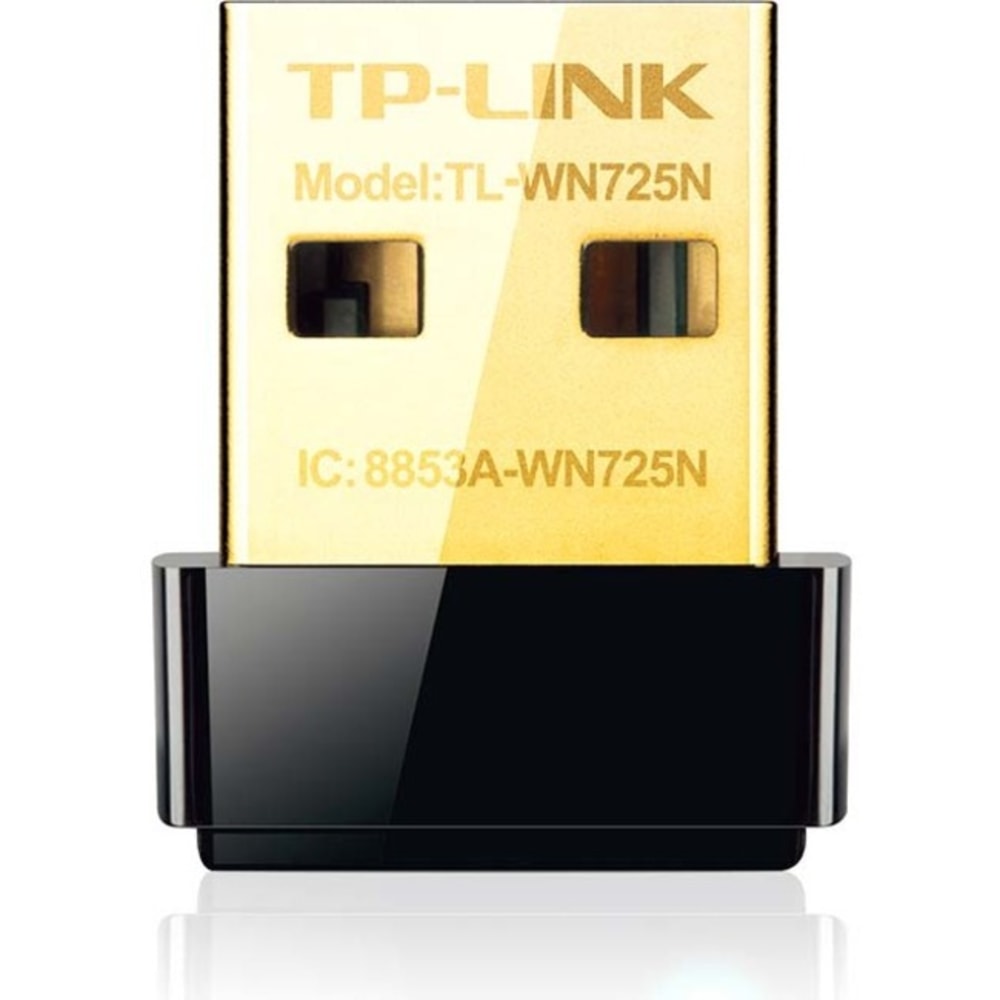 TP-Link N150 Wireless Wi-Fi Nano USB Adapter, TL-WN725N (Min Order Qty 3) MPN:TL-WN725N