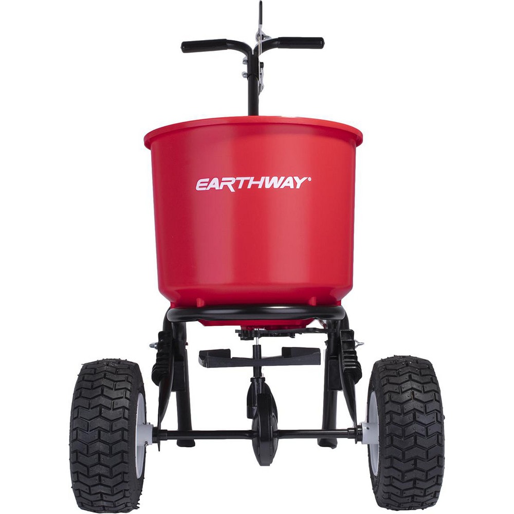 Landscape Spreaders; Spreader Type: Walk Behind Broadcast ; Handle Type: Fixed T ; Wheel Type: Pneumatic ; Minimum Spread Width (Decimal Inch): 96 ; Minimum Spread Width (Feet): 8 ; Maximum Spread Width (Feet): 12 MPN:2600A-PLUS