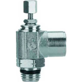 AIGNEP Female Flow Control 88967-32-32 Knob Adj Flow In 10-32 UNF Female x 10-32 UNF Male 88967-32-32 - Pkg Qty 2