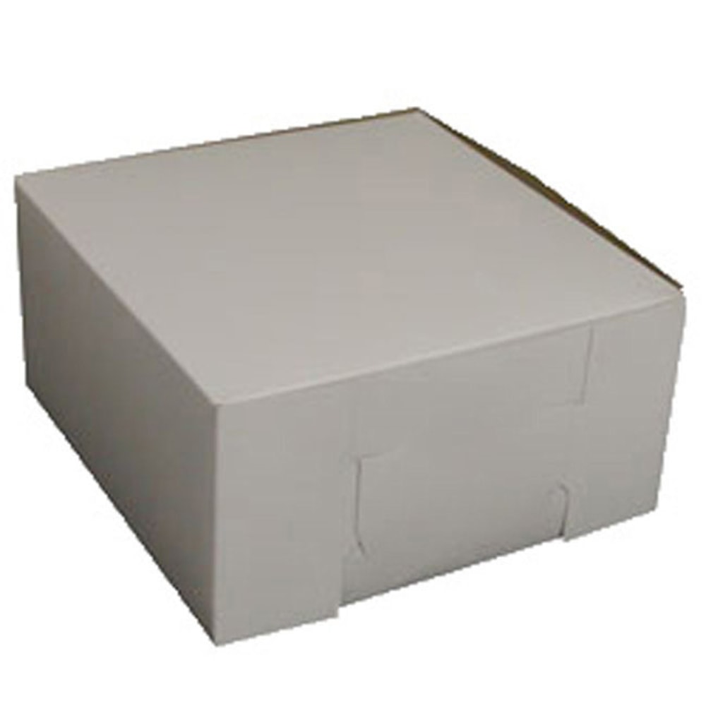 Cake Boxes, 10in x 10in x 5in, White, Case Of 100 MPN:10X10X5