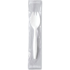 SOLO® Regal Mediumweight Individually Wrapped Sporks Polypropylene White 1000/Carton MOW6-0007