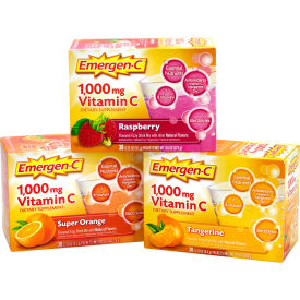 EMERGEN-C 1000mg Vitamin C Dietary Supplement Drink Mix Variety 90 Count 22000753