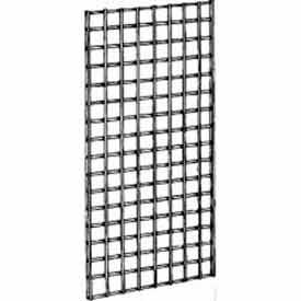 2'W X 4'H - Wire Grid Wall Panel - Chrome P3GW24 - Pkg Qty 3