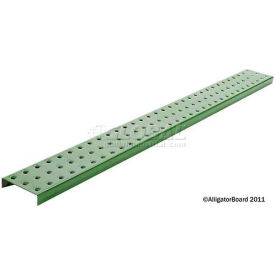 Pegboard Strips - Powdercoat Green 3 x 32 (2 pc) ALGSTRP3x32PTD-GRN