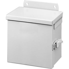 Hoffman A6R64HCR Hinged Cover Medium Type 3R 6.00X6.00X4.00 Galvanized/Paint A6R64HCR
