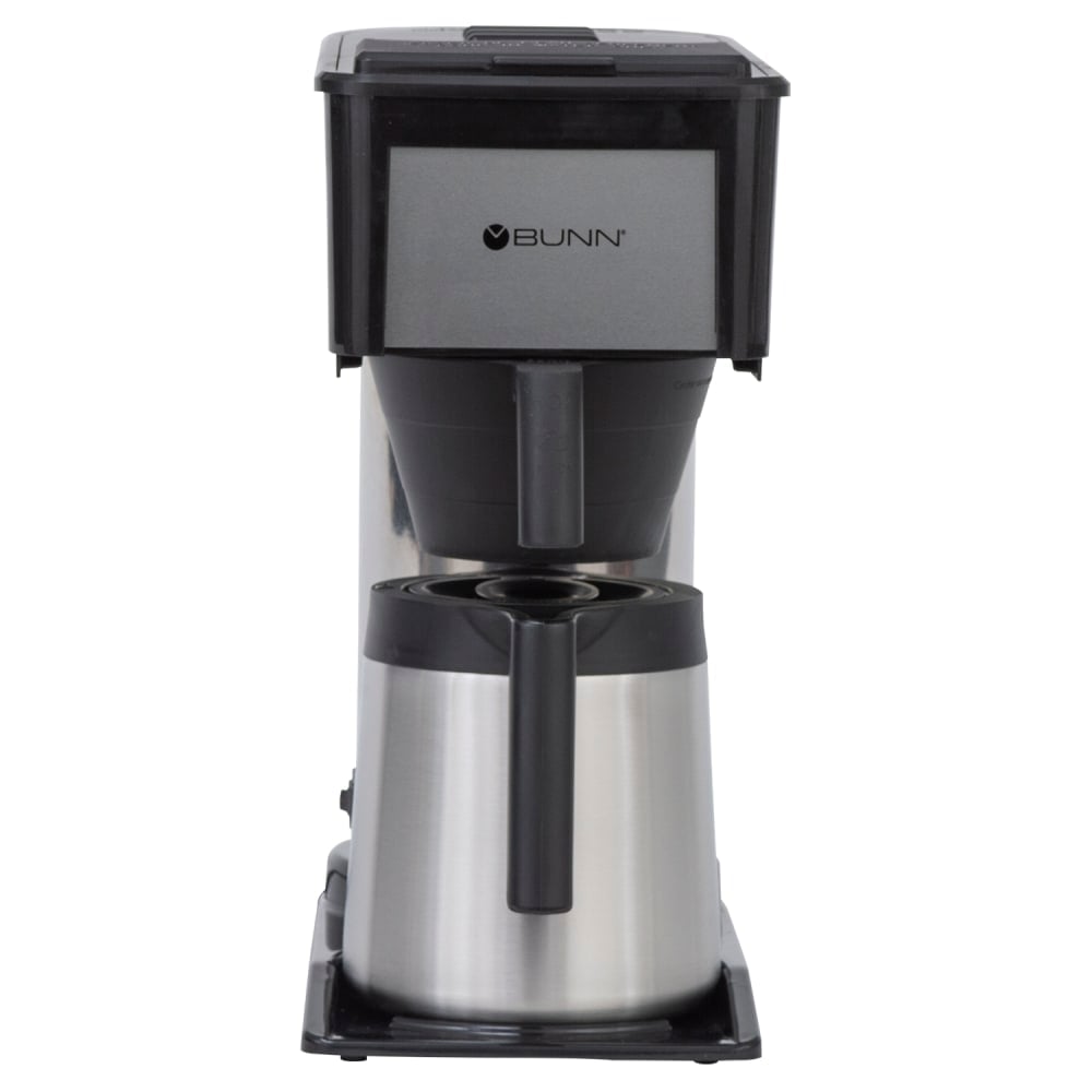 Bunn BTX ThermoFresh 10-Cup Thermal Coffee Brewer, Black/Stainless Steel MPN:38200.0002