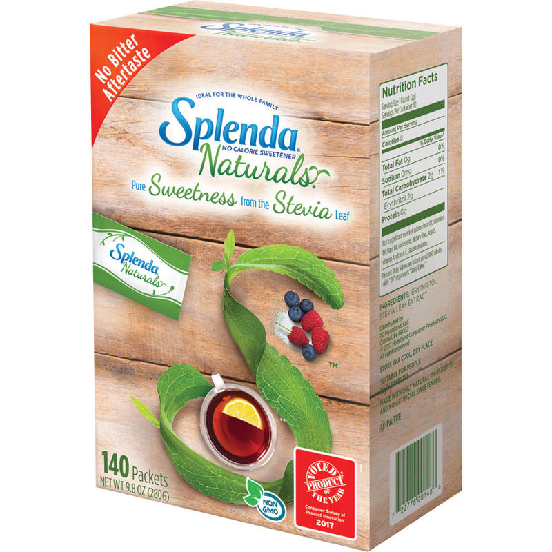 Splenda Naturals Stevia Sweetener Packets, Box Of 140 (Min Order Qty 5) MPN:SNH00232