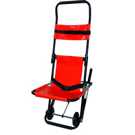 EZ LITE Tracked Evacuation Chair Mid-Level Stair Chair for Controlled One-Operator Emergency Descent EVCH-L