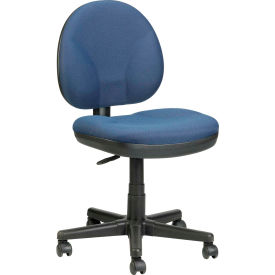 Eurotech OSS Task Chair - OSS400BU - Blue Fabric - Armless Arms OSS400BU