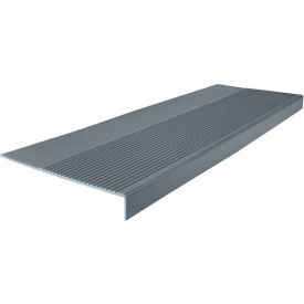 Rubber Ribbed Stair Tread Square Nose 12.25