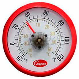 Cooper-Atkins® Cooler Thermometer 535-0-8 With Magnetic Back 535-0-8