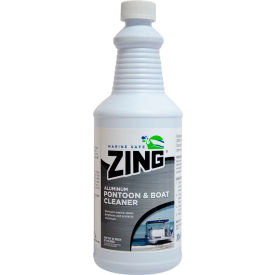 ZING® - Marine Safe Aluminum Pontoon & Boat Cleaner Quart Bottle 12/Case - Z809-Q12 9-Q12Z80