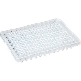 0.2mL 96-Well PCR Plate Half Skirt (ABI-style) Ridged Rim Clear 10/Pack PCR-HS-RR02