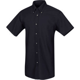 Red Kap® Men's Poplin Short Sleeve Dress Shirt Navy SS3XL - SP80 SP80NVSS3XL