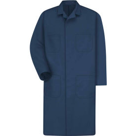 Red Kap® Men's Shop Coat Long Sleeve Regular-42 Navy KT30 KT30NVRG42