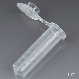 Microcentrifuge Tube 2.0mL Polypropylene Natural Stand-Up Zipbag MG 500/Pack 111574