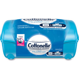 Cottonelle Fresh Care Flushable Cleansing Cloths 1-Ply 3.75x5.5 White 42/Pack 12 Packs/Carton 44932CT