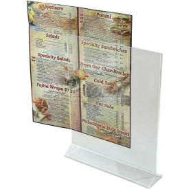 Winco Acrylic Table Card Holder 8