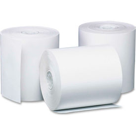 PM Company® Preprinted Single-Ply Thermal Cash Register/POS Roll 05217 3-1/8
