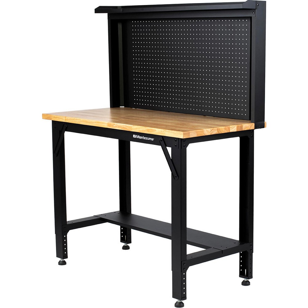 Stationary Work Benches & Tables; Bench Style: Work Bench ; Edge Type: Square ; Leg Style: Adjustable Height ; Depth (Inch): 24 ; Width (Inch): 48 ; Maximum Height (Inch): 41 MPN:MWB482454B