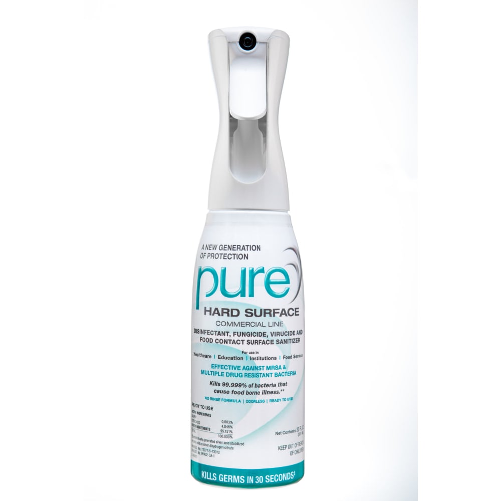 Pure Hard Surface Disinfectant, 20 Oz, White MPN:07PHSEA