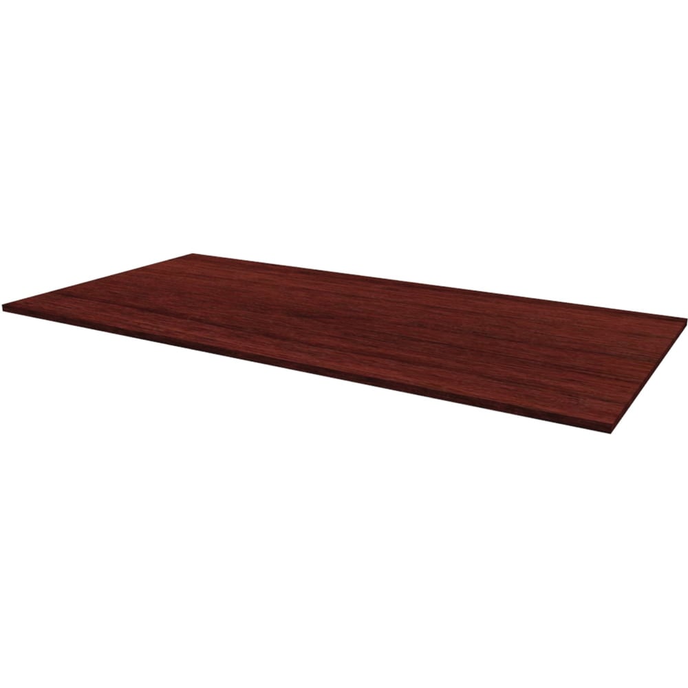 HON Preside Conference Table Tabletop - Rectangle - 1in Height x 96in Width x 48in Depth - Material: Particleboard - Finish: Mahogany - 1 Each MPN:T4896GNNN