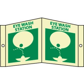 3D Glow Sign Acrylic - Eye Wash Station GLV53