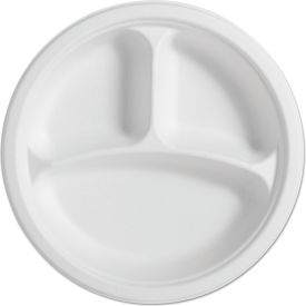 Chinet® PaperPro Molded Fiber Plates 10-1/2