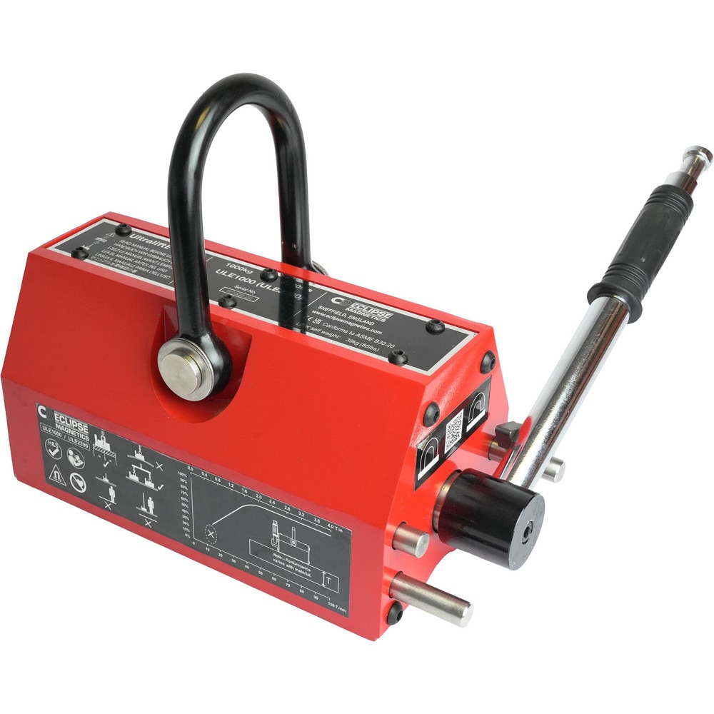 Lift Magnet: 2,200 lb Capacity MPN:ULE2200