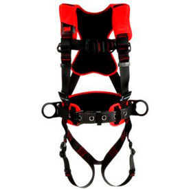 3M™ Protecta® 1161210 Comfort Construction Climbing Harness Pass-Through Buckle M/L 7012816615