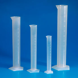 Graduated Cylinder Polypropylene Molded Graduations 2000mL 6/Pack 601094