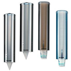 San Jamar C3260TBL - Cup Dispensers Large Pull-Type Arctic Blue 16