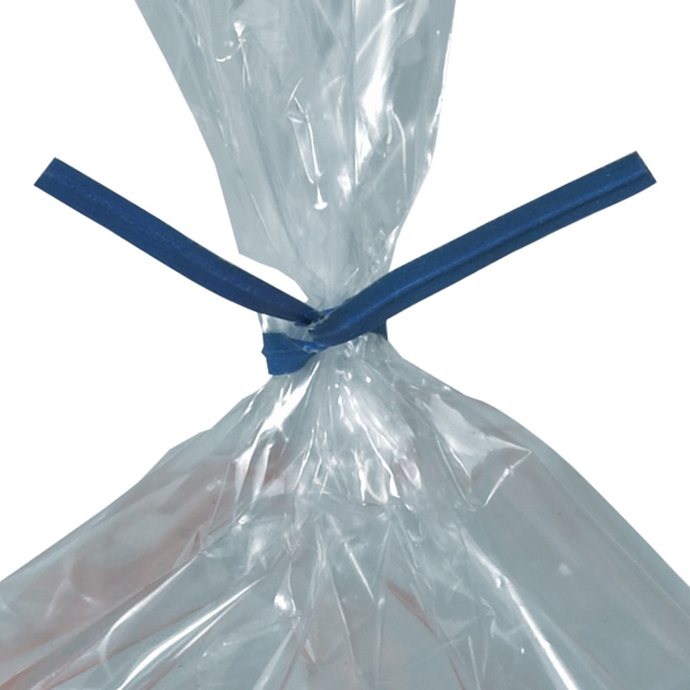 Office Depot Brand Paper Twist Ties For Poly Bags, 3/16in x 4in, Blue, Case Of 2, 000 MPN:PBT4B