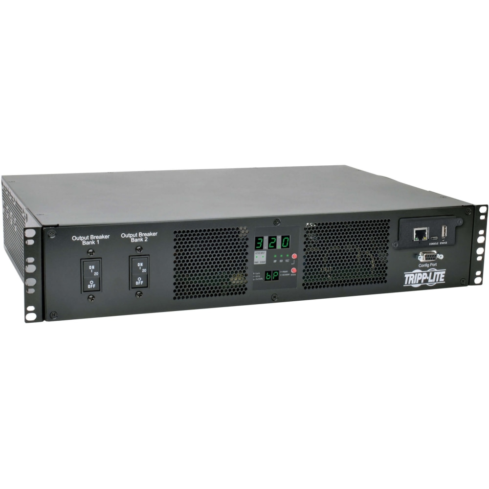 Tripp Lite PDU Switched 7.4kW 230V 16 C13 2 C19 2 IEC309 32A Blue Cords 2U, PDUMH32HVATNET MPN:PDUMH32HVATNET