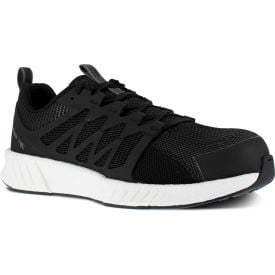 Reebok® RB4311 Men's Athletic Work Shoe Black/White Size 8 W RB4311-W-8