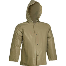 Tingley® J12148 Magnaprene™ Hooded Jacket Green Inner Cuffs 4XL J12148.4X
