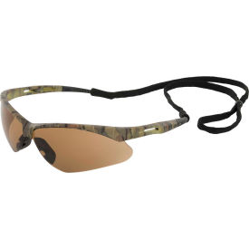 ERB® Octane® Safety Glasses Anti-Fog Brown Lens Camo Frame Pack of 12 WEL15337CABRAF - Pkg Qty 12
