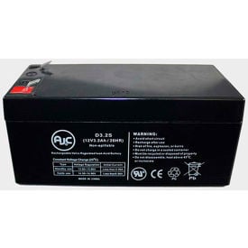 AJC® Kung Long WP3-12 Sealed Lead Acid - AGM - VRLA Battery AJC-D3.4S-J-1-138959
